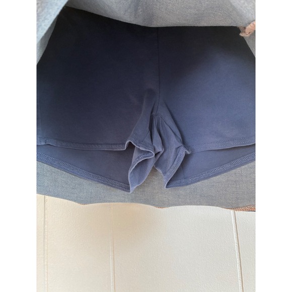 American Eagle Outfitters Womens High Rise Mini Denim Skirt Built In Shorts 6 - Picture 4 of 5